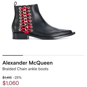 Alexander McQueen boots